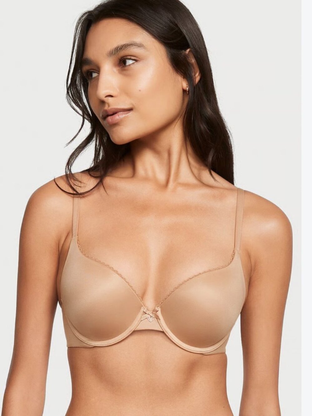 Victoria’s Secret Body by Victoria Lined Perfect Coverage Bra Tee Shirt Bra 38C